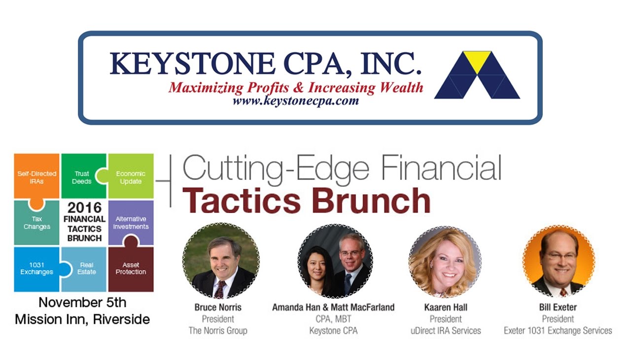 Tax Tips for Real Estate Investors 2017 with Keystone CPA YouTube