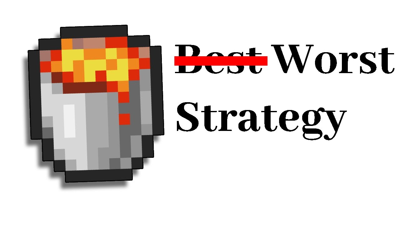 The worst strategy in skywars