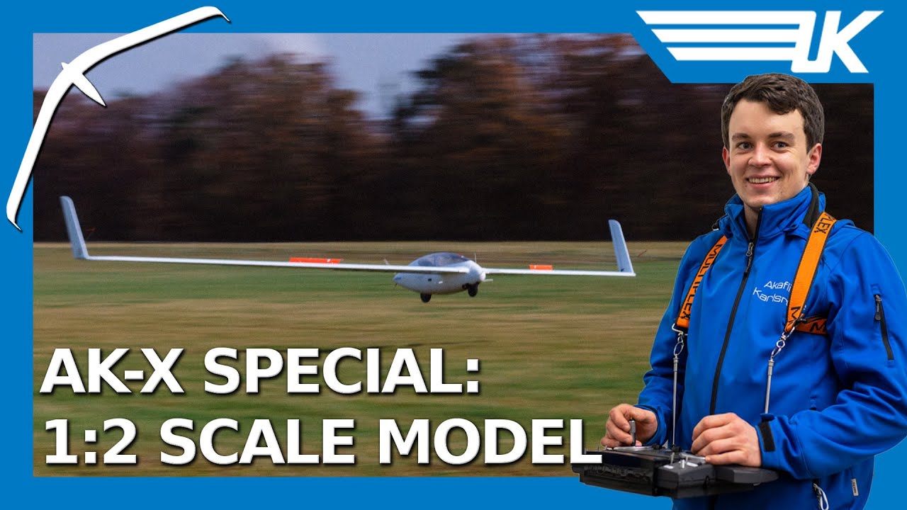 7.5 m Wingspan! Flight Tests With Our Flying Wing Model Plane - AK-X Special