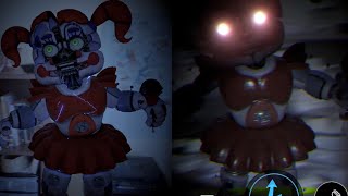 Fnaf ar: Circus Baby with 8-bit Baby