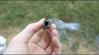 FIRST time smoking a HASH HOLE