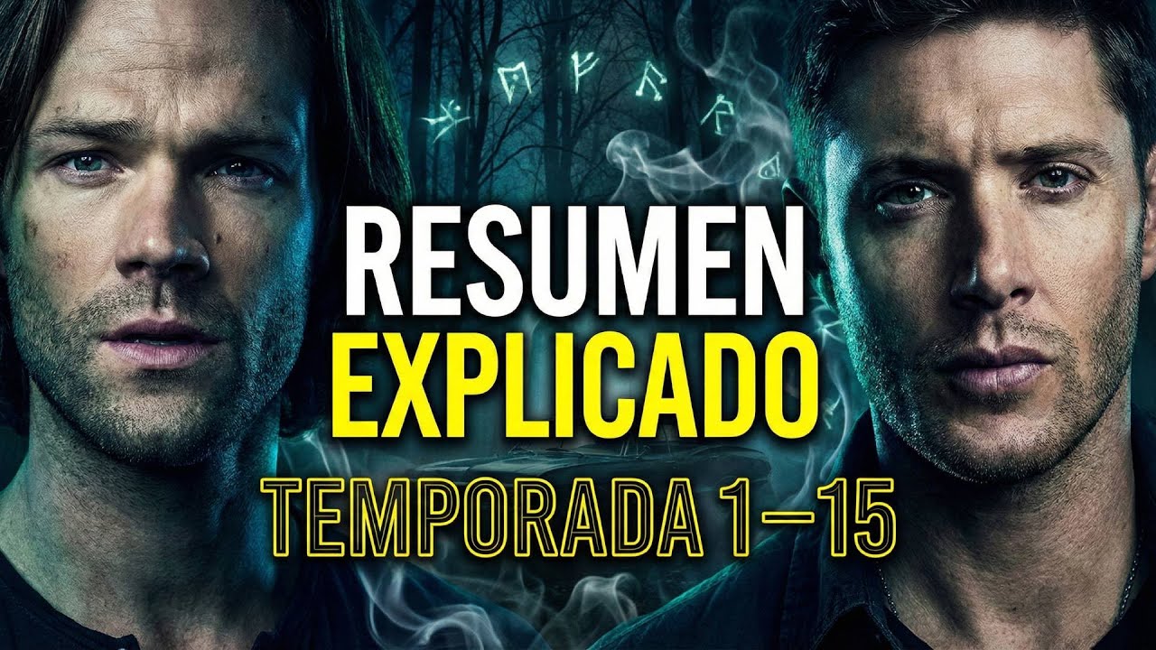 SUPERNATURAL: La serie completa resumida en un video | Resumen de las 15 temporadas de sobrenatural