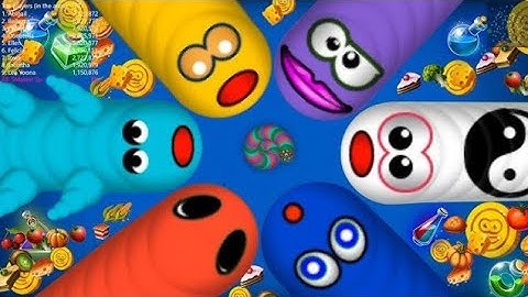 🐍🐍 worms  zone io, saamp wala game, #gaming #video #101