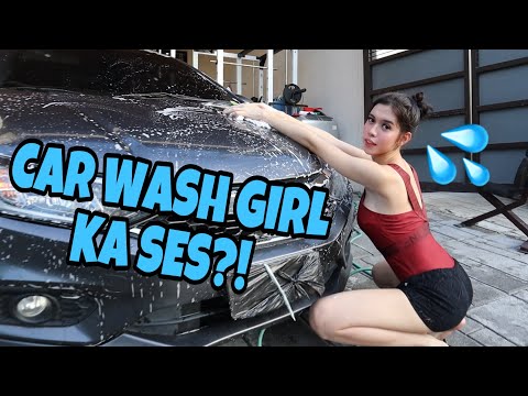 CAR WASH GIRL KA SES?  || JanaRickaFerde