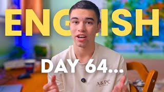 I will talk on camera every day until GET FLUENT in English. DAY 64... screenshot 3