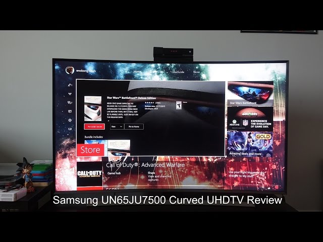 SAMSUNG 65 CURVE SMART 4K ULTRA HD TV