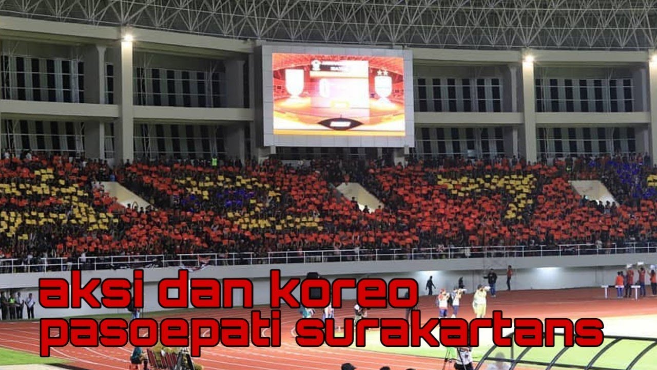 AKSI DAN KOREO PASOEPATI || FRIENDLY MATCH PERSIS SOLO VS PERSIB