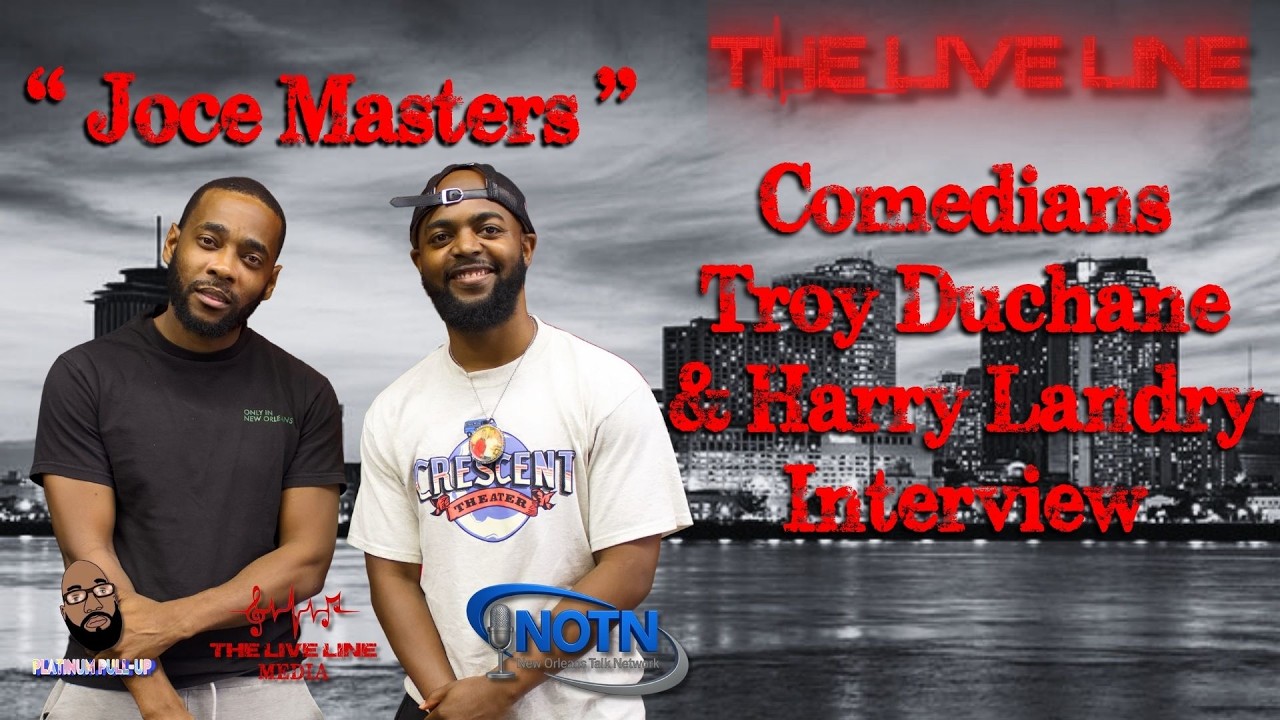 Comedians Troy Duchane & Harry Landry Interview on The Live Line