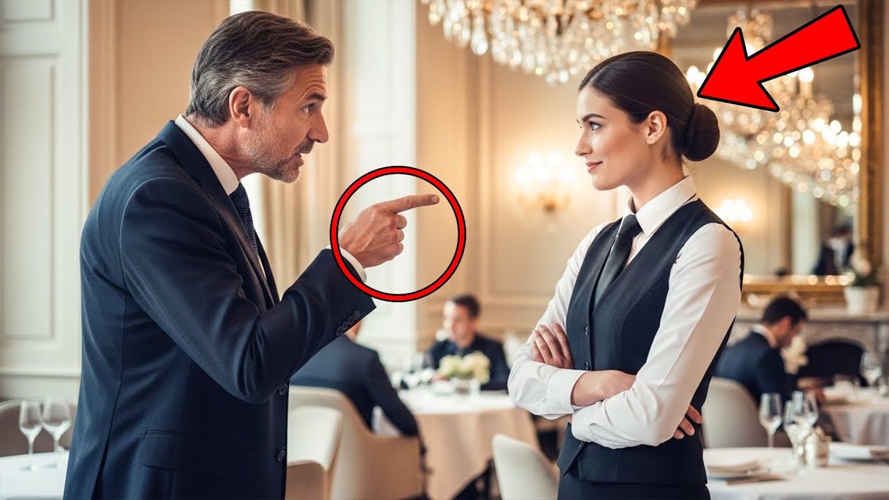 Billionaire Lost His Temper With the Waitress — Until She Answered Him in Perfect French