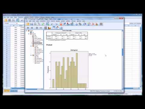 Conducting A Kolmogorov Smirnov Normality Test K S Test In SPSS 