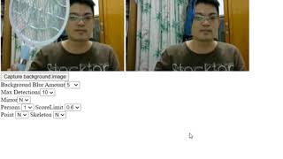 TensorFlow.js BodyPix, PoseNet