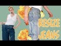 How to SEAMLESSLY downsize jeans
