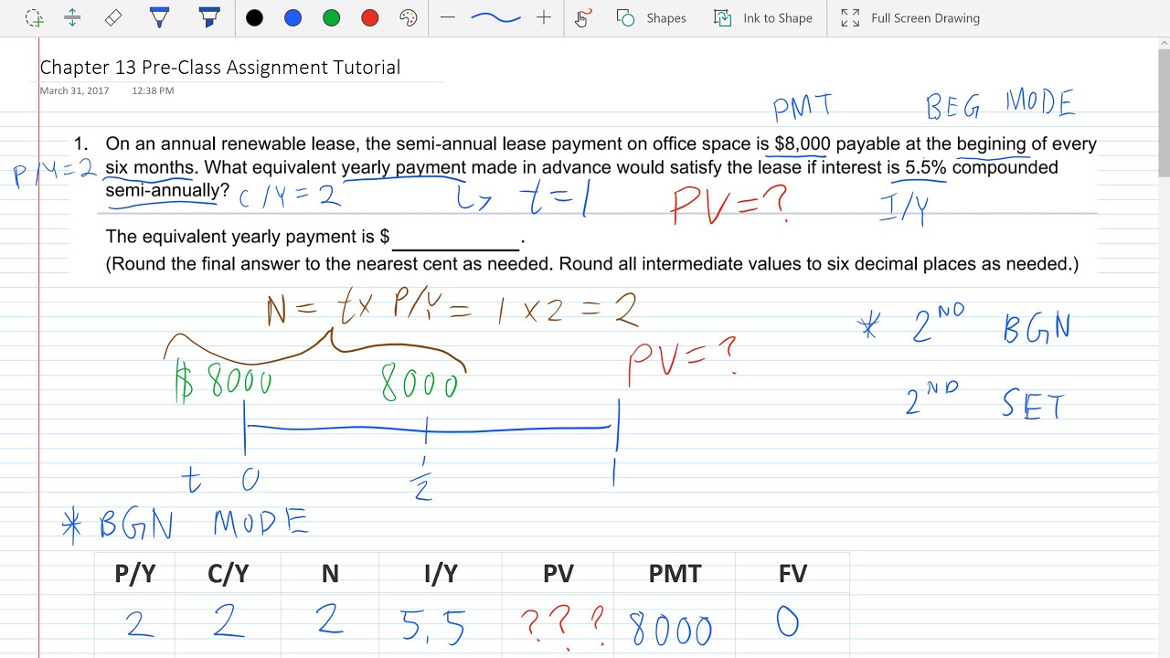 assignment business math