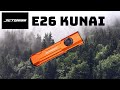 Jetbeam E26 Kunai - Tactical Flat Flashlight