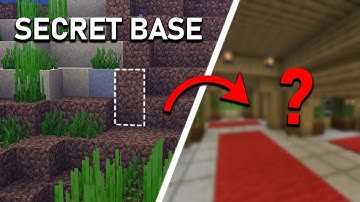 UNDERWATER SECRET BASE! (Easy Tutorial) [MINECRAFT]