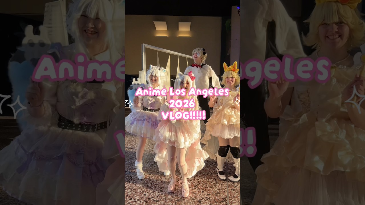 Anime Los Angeles 2026 vlog! Part 2 up tomorrow!! #cosplay #animelosangeles