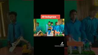science project of Nepal 3D hologram