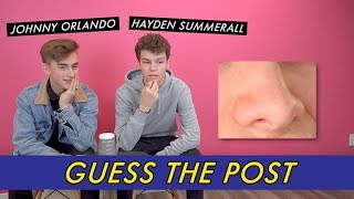 Johnny Orlando vs. Hayden Summerall - Guess The Post