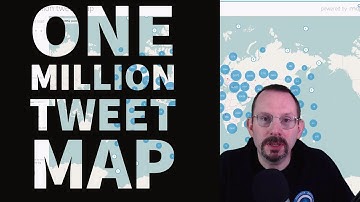 One Million Tweet Map  - Big Data at Your Fingertips