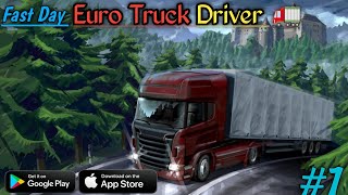 Euro Truck Driver FAST DAY Gameplay ⚡ Extreme Driving Skills! (Android )#gameplay  screenshot 5