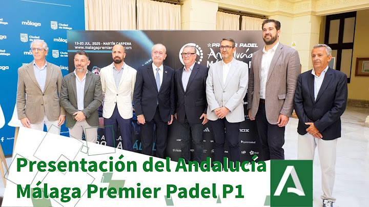 Presentación Andalucía Málaga Premier Padel P1