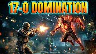 CF Zombie "Big Red" mutation dominated; the Zombies crushed the Mercenaries 17–0. screenshot 4