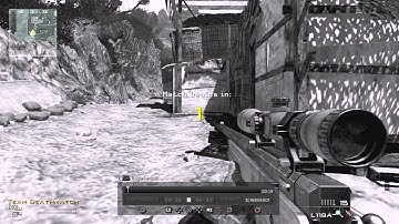MW3 Throwing Knife Across Map First Blood