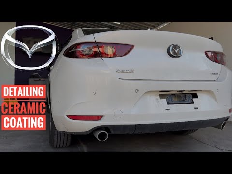 Mazda 3 Satisfying Detailing asmr | Ceramic coating - YouTube