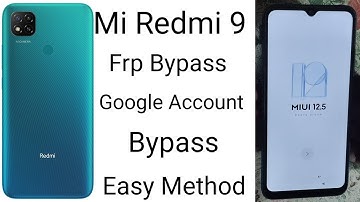 Xiaomi Redmi 9 Activ Frp Bypass Miui 12.5.15 | Redmi 9 Activ Reset Google Account | Easy Method 2025