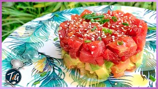 TARTAR de ATÚN, la CENA PERFECTA para tu CITA