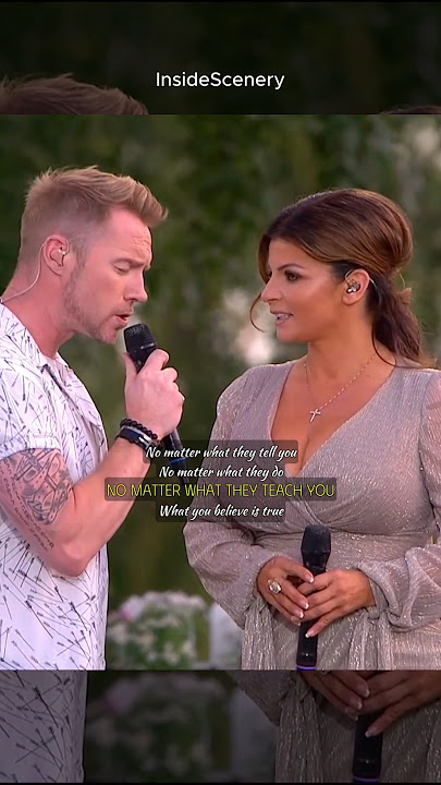 💕🎼No matter what -Ronan keating feat Carola #live #boyzonelive #ronankeating  #boyband