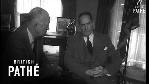 Macarthur Lunches With Eisenhower (1954)