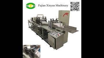 Automatic double embossing napkin tissue paper making machine with color printing