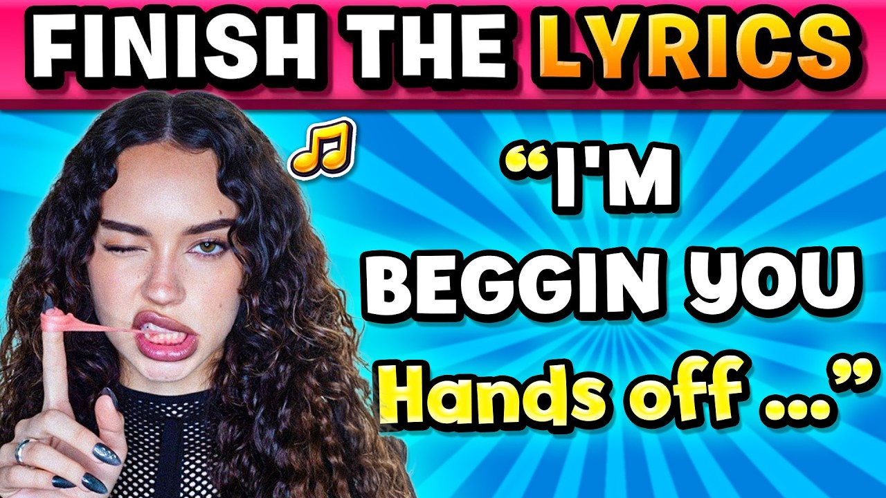 FINISH THE LYRICS 🎵 Viral Tiktok songs of 2026 Edition 🔥 Music Quiz