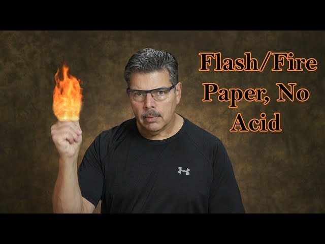 Top 5 Ways to Use MAGICIANS FLASH PAPER Tutorial 