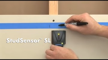 How to Use a Zircon StudSensor SL Stud Finder to Find Wall Studs