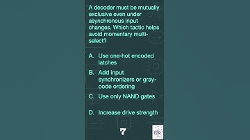 Digital Design Quiz on Combinatorial design 22