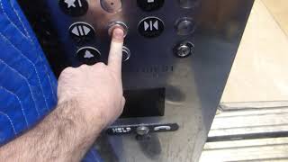 Thyssenkrupp Traction Service Elevator At Hall Office Park Building 3201