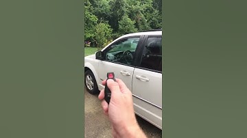 Thumbnail of Dodge caravan window roll down trick with key fob