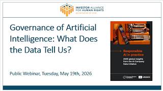 Governance of Artificial Intelligence: What Does the Data Tell Us?