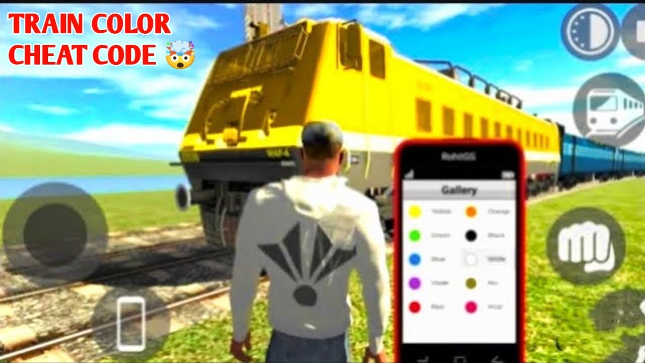 Train Color Change Ka Update Agaya ???? Indian Bikes Driving 3d ???? New