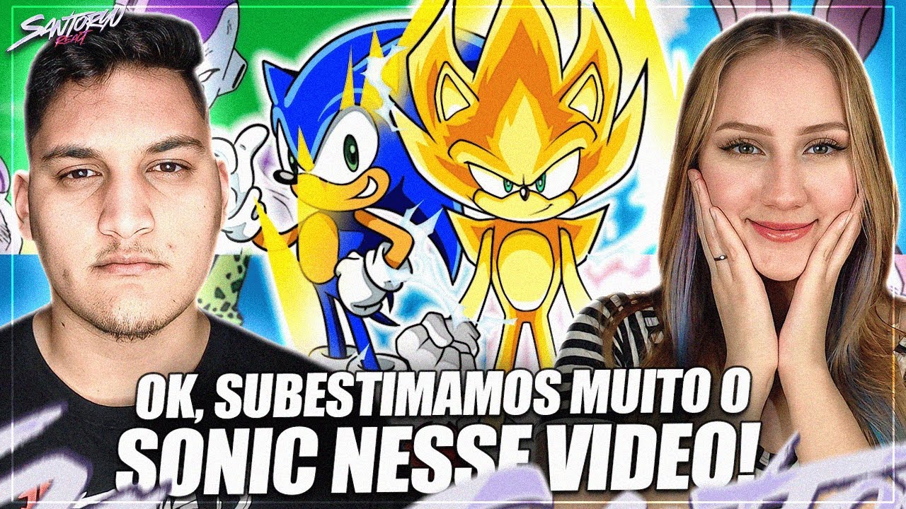 Até onde o SONIC chegaria em Dragon Ball REALISTICAMENTE? - REACT EM CASAL