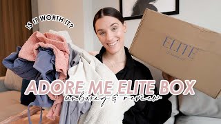 Adore Me Elite Box Unboxing, Try On Haul Honest Review Is The Elite Box By Adore Me Worth It? Ad