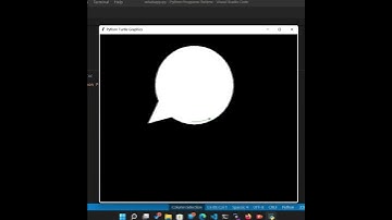 how to create WhatsApp logo using python