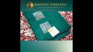 Knotty Threadz Online Boutique - Showcasing our New Saree Collection - Whatsapp 70221 57753 to Order