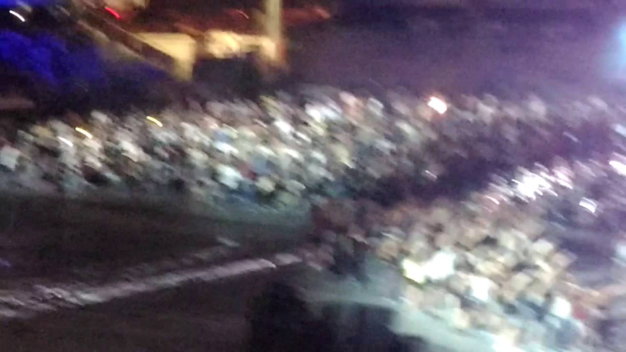 Rockin 1000 Gold on the ceiling Cesena 24.7.2016 YouTube