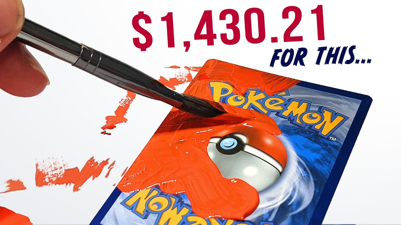 "FIXING" Expensive Pokémon Cards..., on YouTube