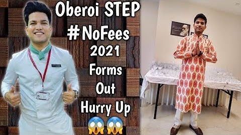 Oberoi Hotels STEP Programme 2021 Forms Finally Out 😱😱/Systematic Training And Education Programme