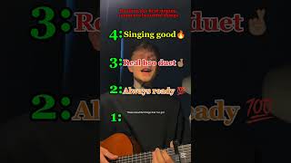 Ranking the best singing beautiful things #music #tiktok #cover #shorts