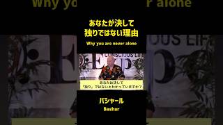 Why you are never alone (Bashar) Wealth